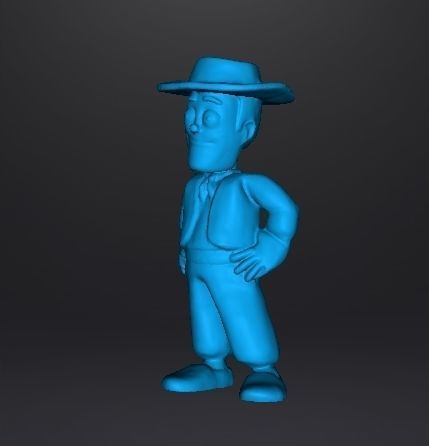 ZENON THE FARMER PVC PLASTIC FIGURE MODEL TOY FOR KIDS GASHAPON 3D print model_8