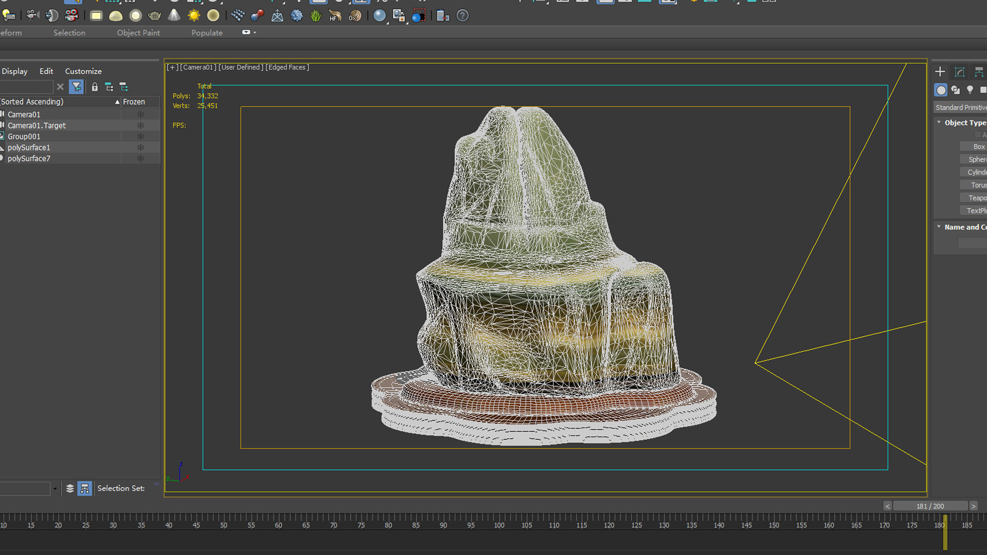 nature quartz rock rocks stone cliff  energystone ruby 3D model_5