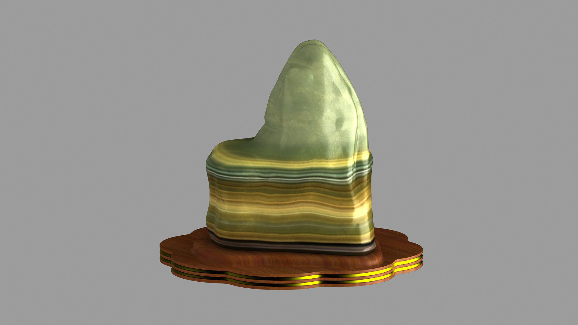 nature quartz rock rocks stone cliff  energystone ruby 3D model_4