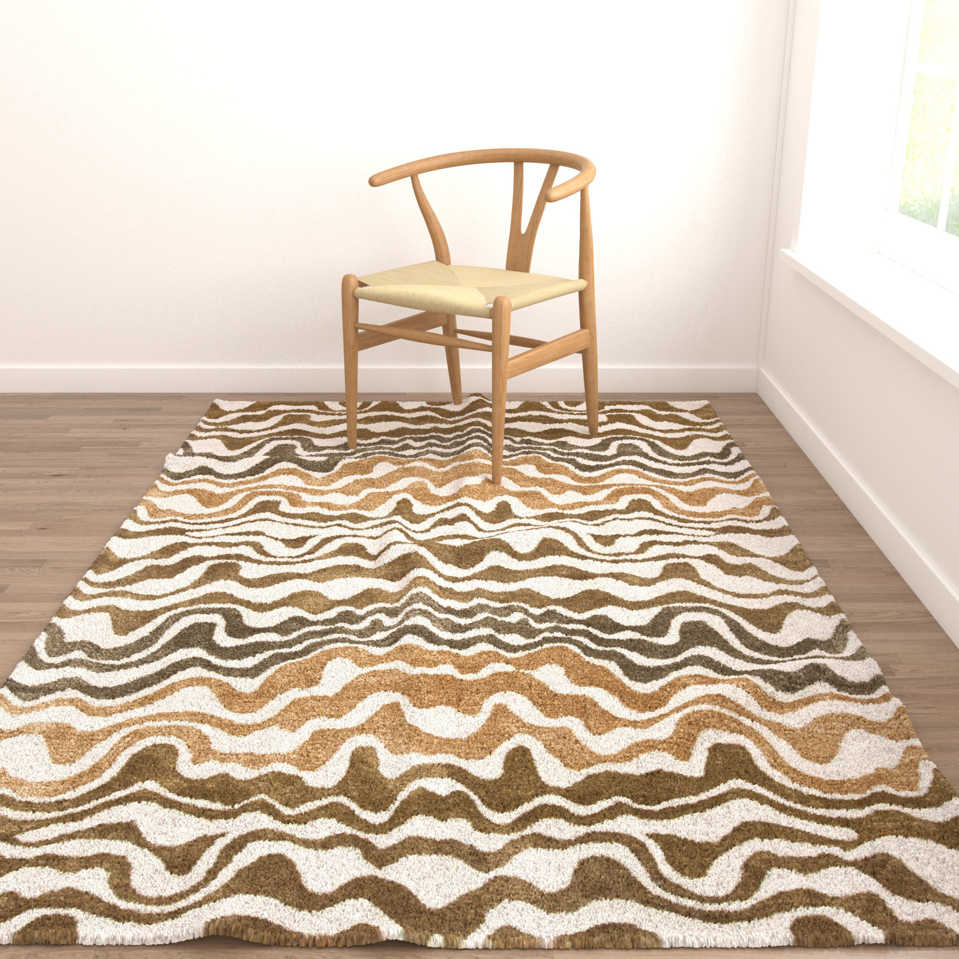 Rugs No 941 Low-poly 3D model_4