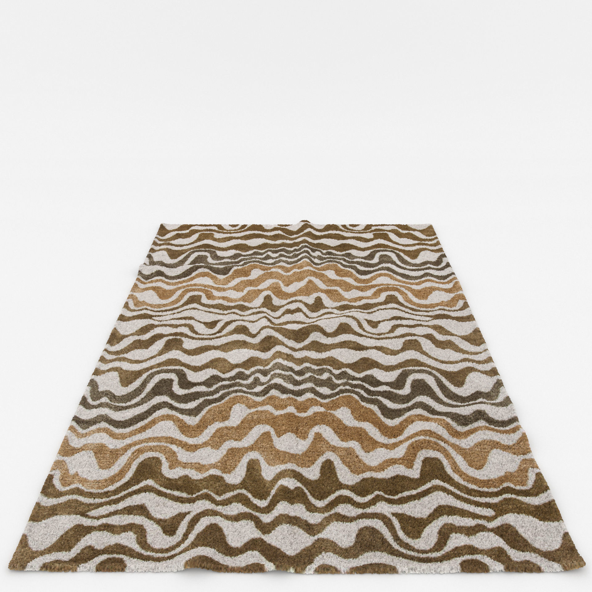 Rugs No 941 Low-poly 3D model_9