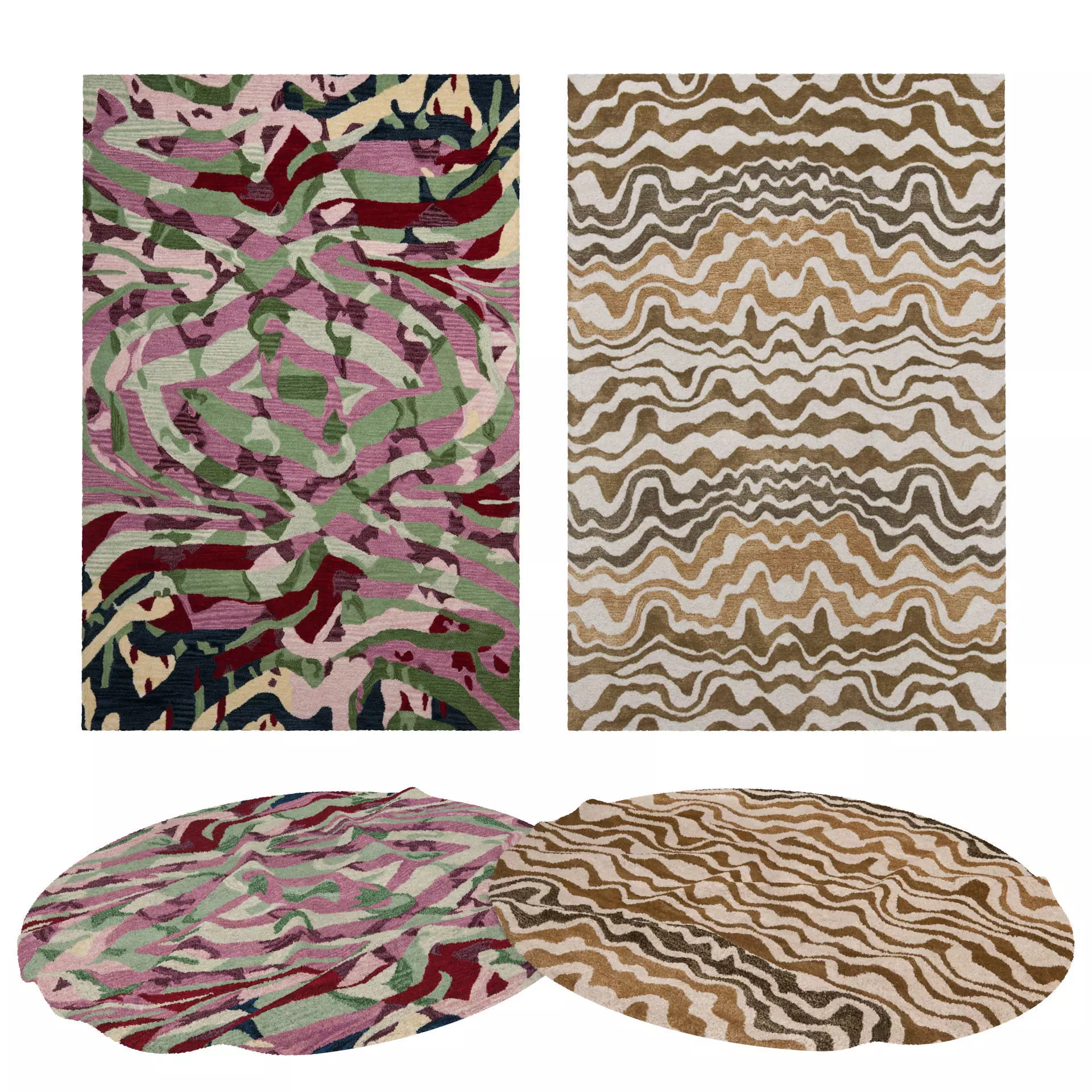 Rugs No 941 Low-poly 3D model_0