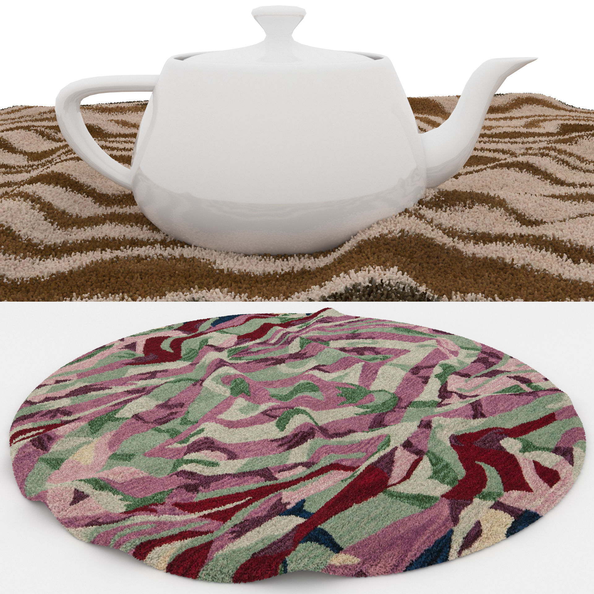 Rugs No 941 Low-poly 3D model_1