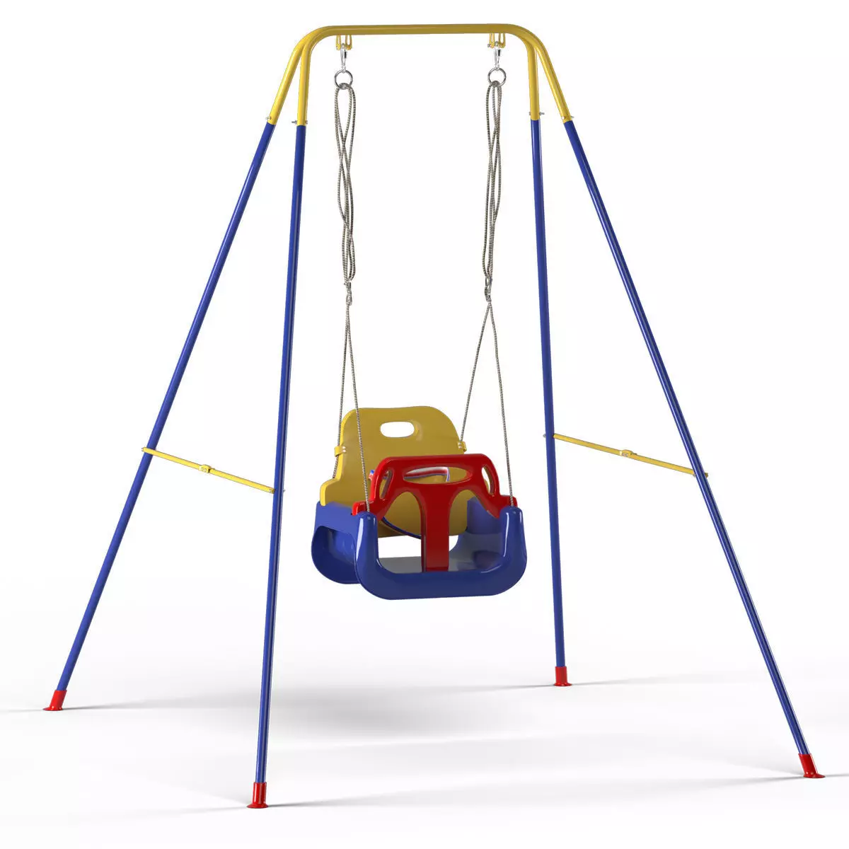 toddler foldable swing 3D model_0