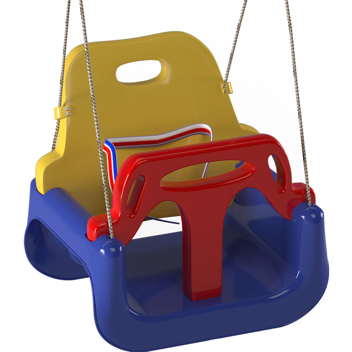 toddler foldable swing 3D model_1