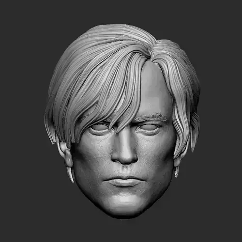 Bruce Wayne - Pattinson - The Batman head 3D print model