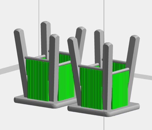 GI JOE Classified One 12 Workbench Stools Printable Diorama Prop 3D print model_11