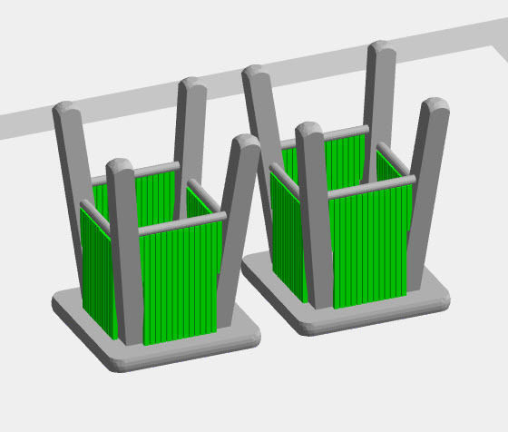 GI JOE Classified One 12 Workbench Stools Printable Diorama Prop 3D print model_10
