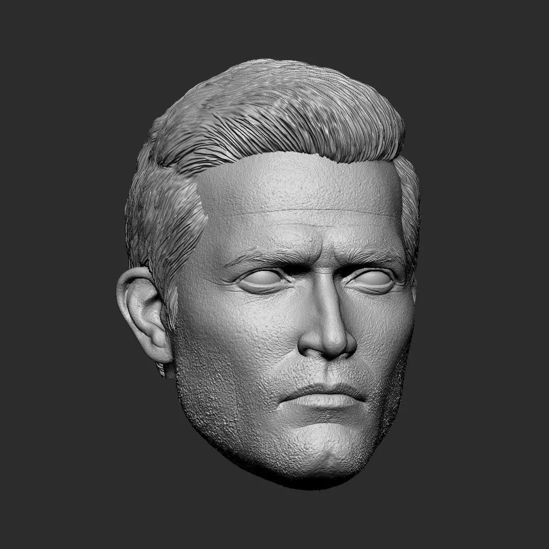 Superman - Tyler Hoechlin head 3D print model