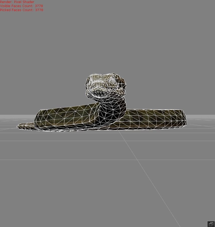 Anaconda v1234 animal Low-poly 3D model_4