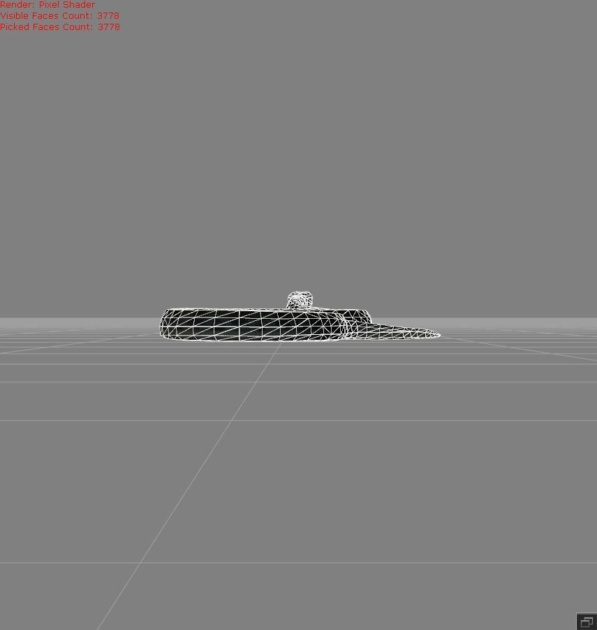 Anaconda v1234 animal Low-poly 3D model_7