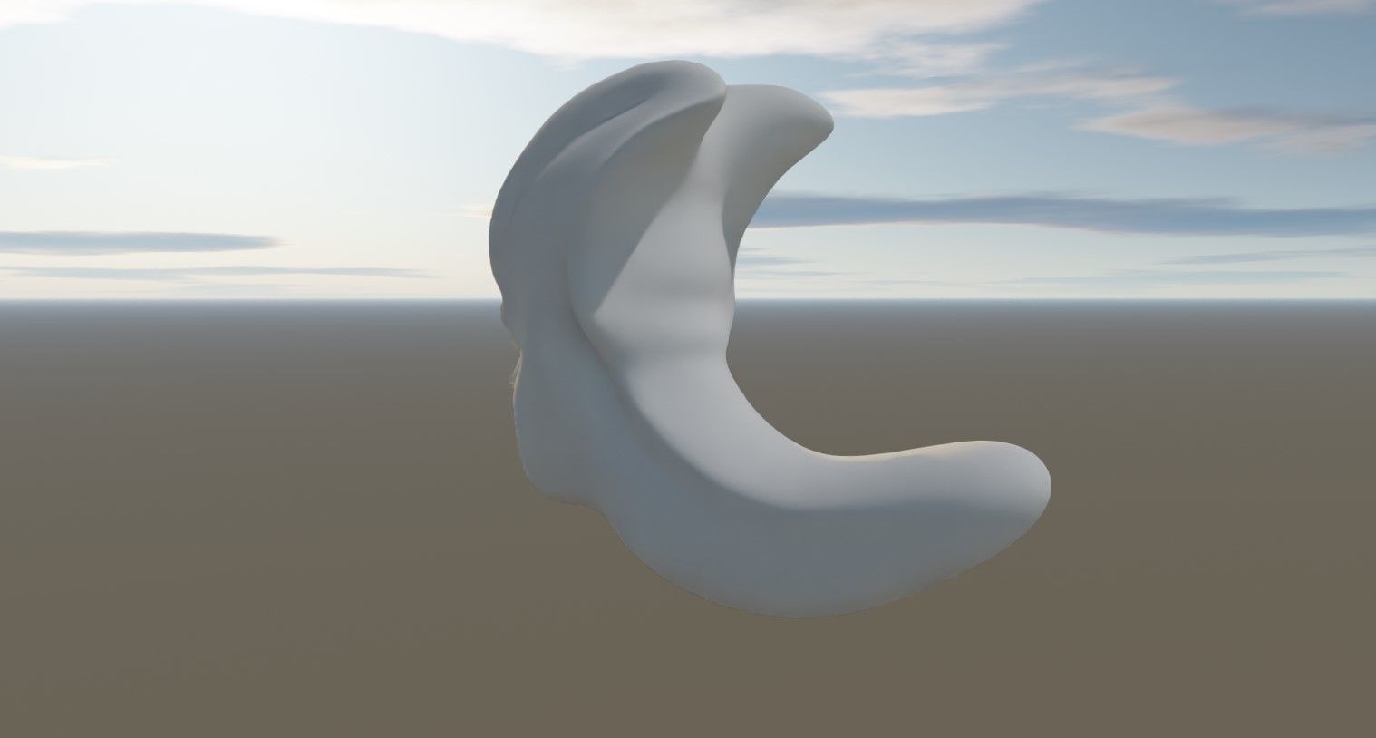 Character head 2 Free low-poly 3D model_5