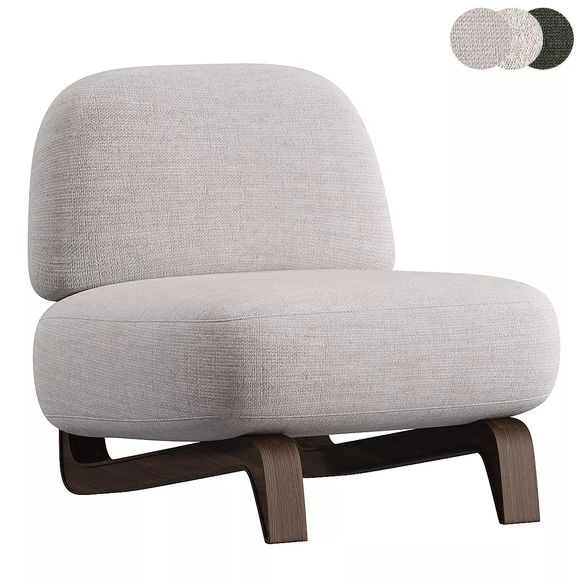  VAO Easy chair 3D model_0