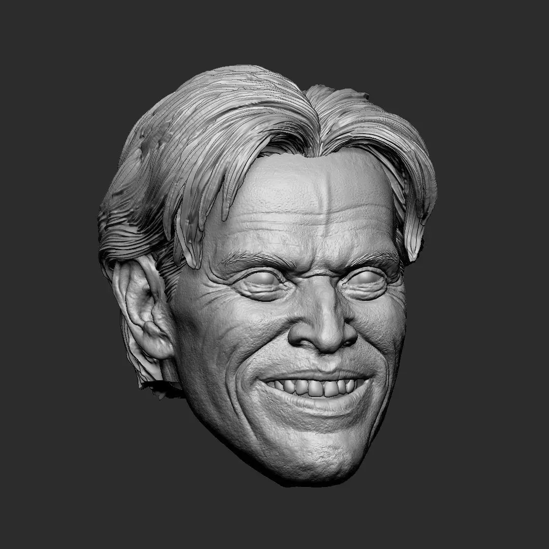 Green Goblin - Willem Dafoe head 3D print model_0