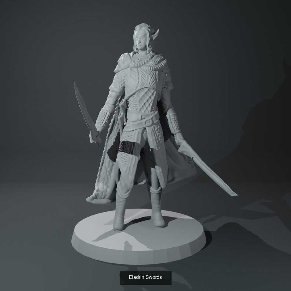 Eladrin 3D Model Collection_1