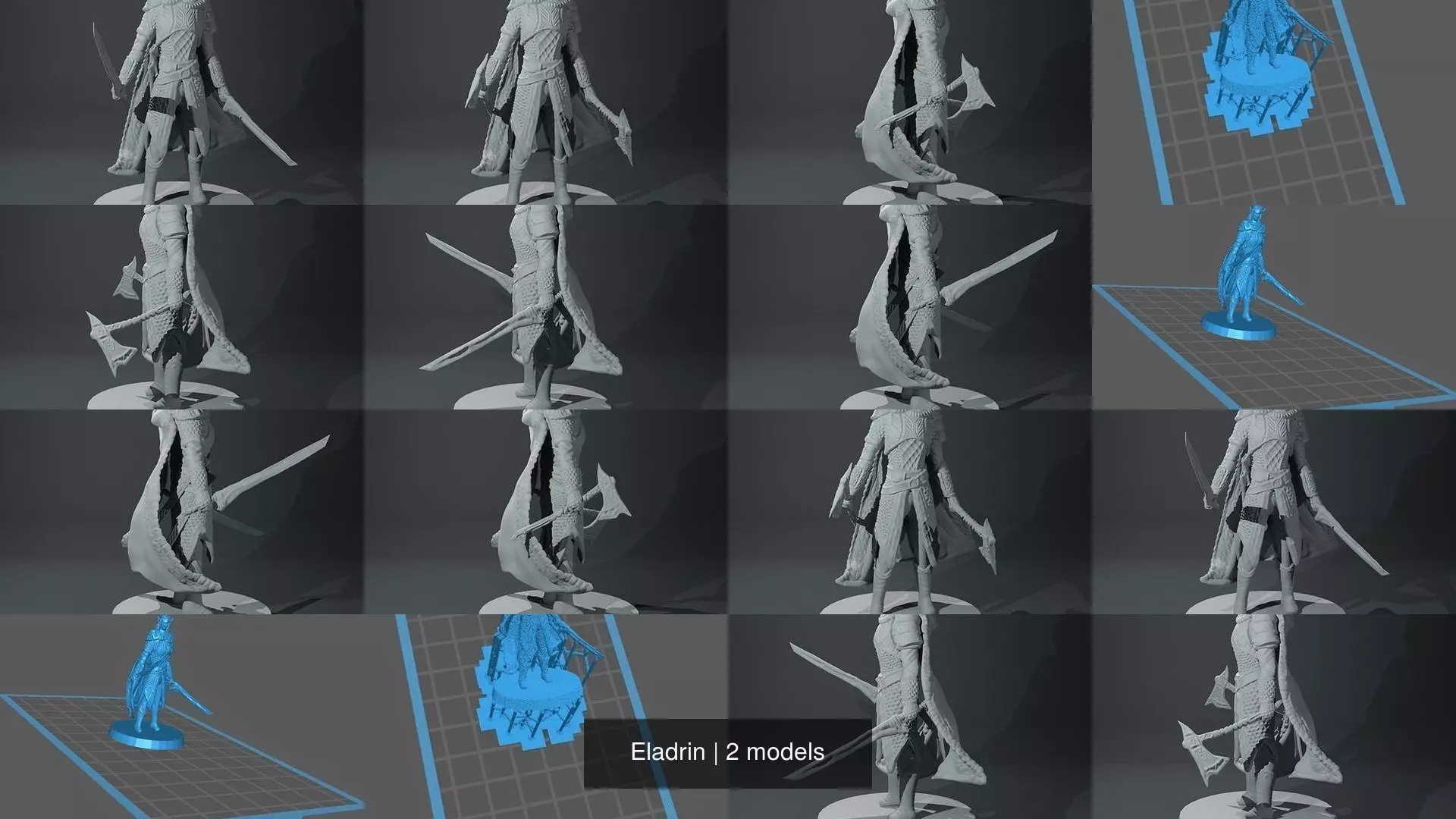 Eladrin 3D Model Collection_0