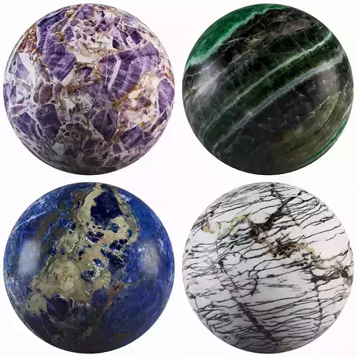 Marble 69 - Amethyst-Beauty Elixir-Emerald Brown-luxurious Blue