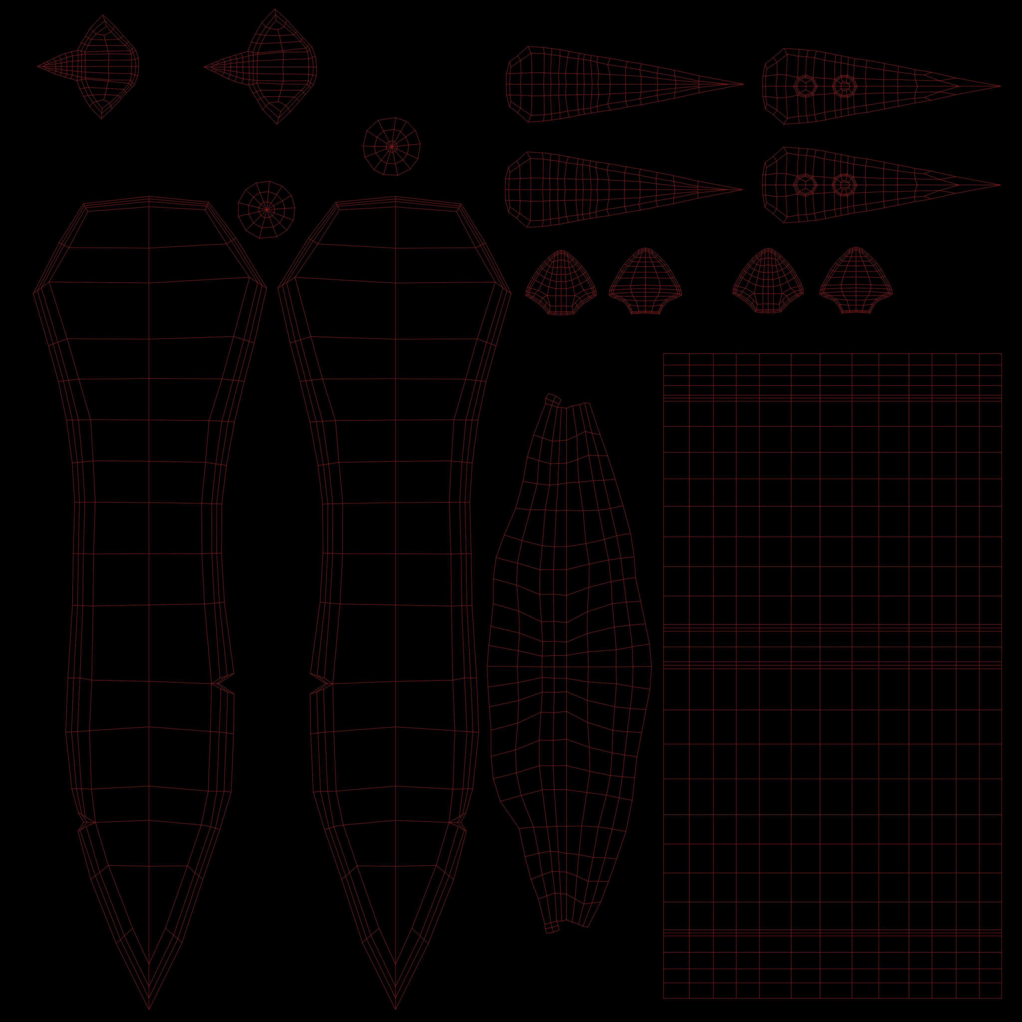 A MEDIEVAL GAMING SWORD Low-poly 3D model_1