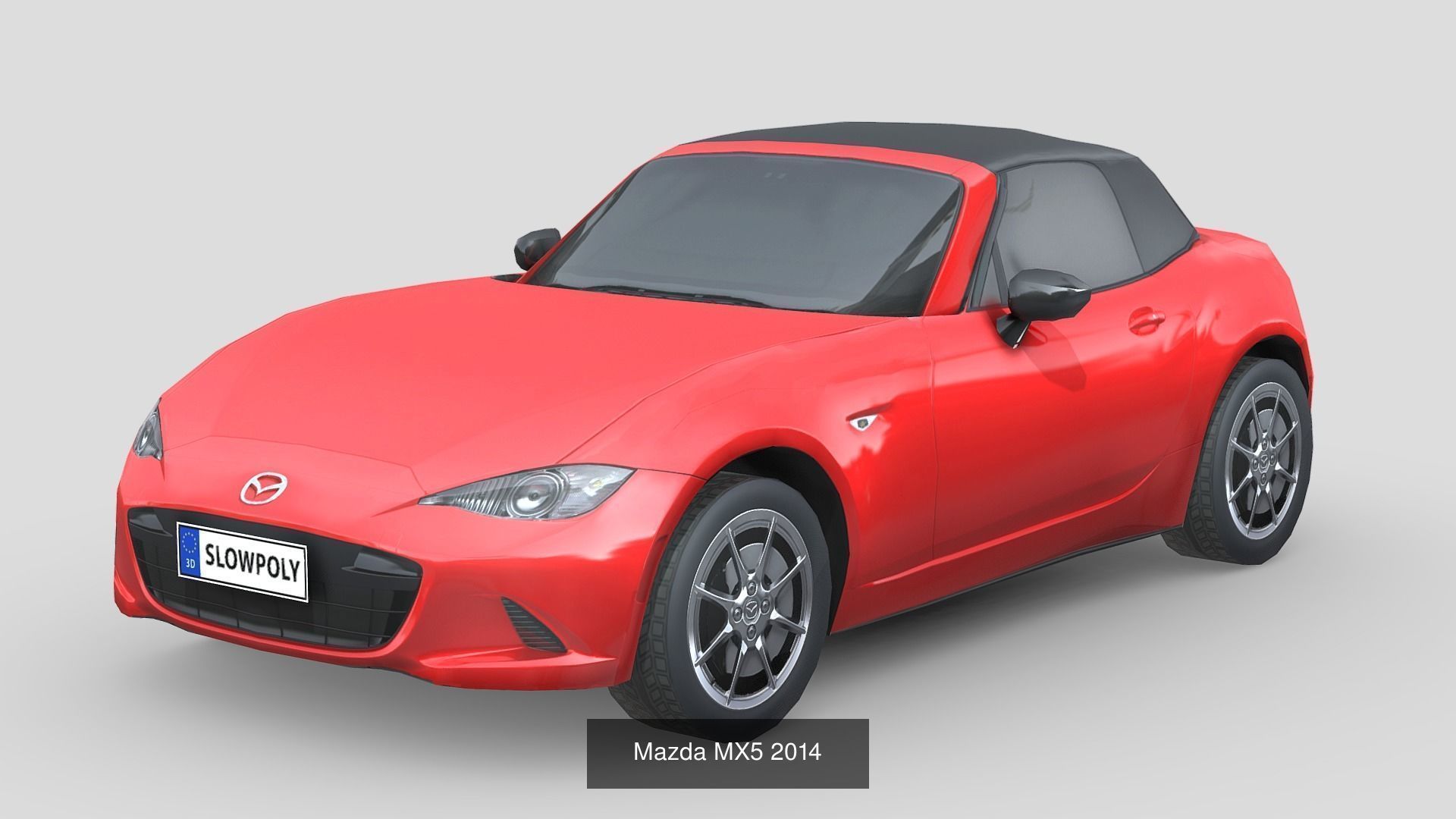 Low-Poly Car Pack 011 - Dynamic Drivers 3D Model Collection_11