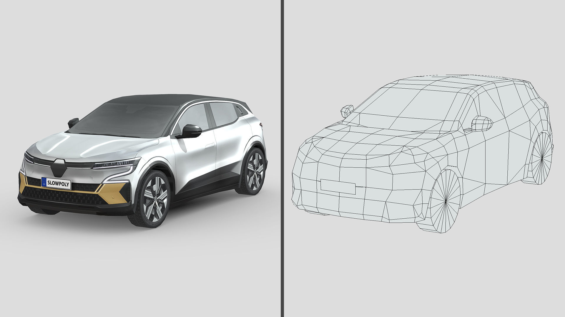 Low-Poly Car Pack 011 - Dynamic Drivers 3D Model Collection_8