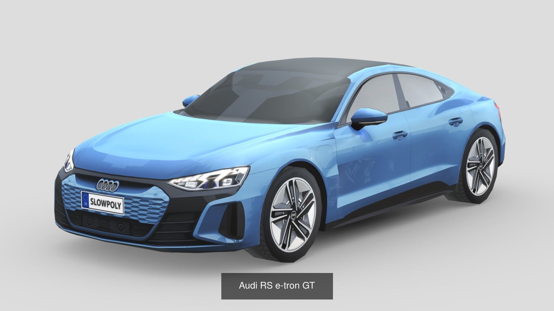 Low-Poly Car Pack 011 - Dynamic Drivers 3D Model Collection_9