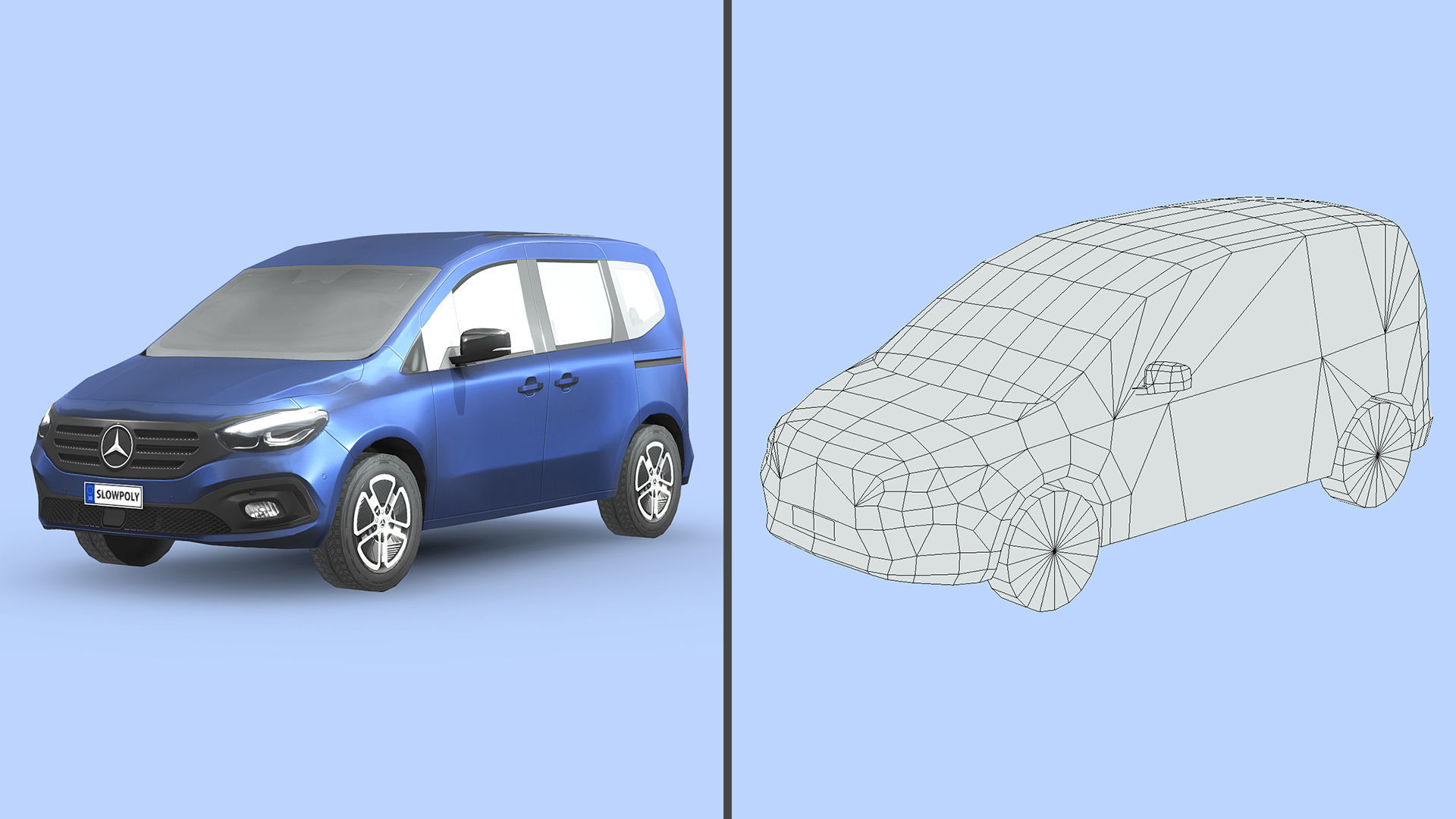 Low-Poly Car Pack 013 - Urban Explorers 3D Model Collection_14