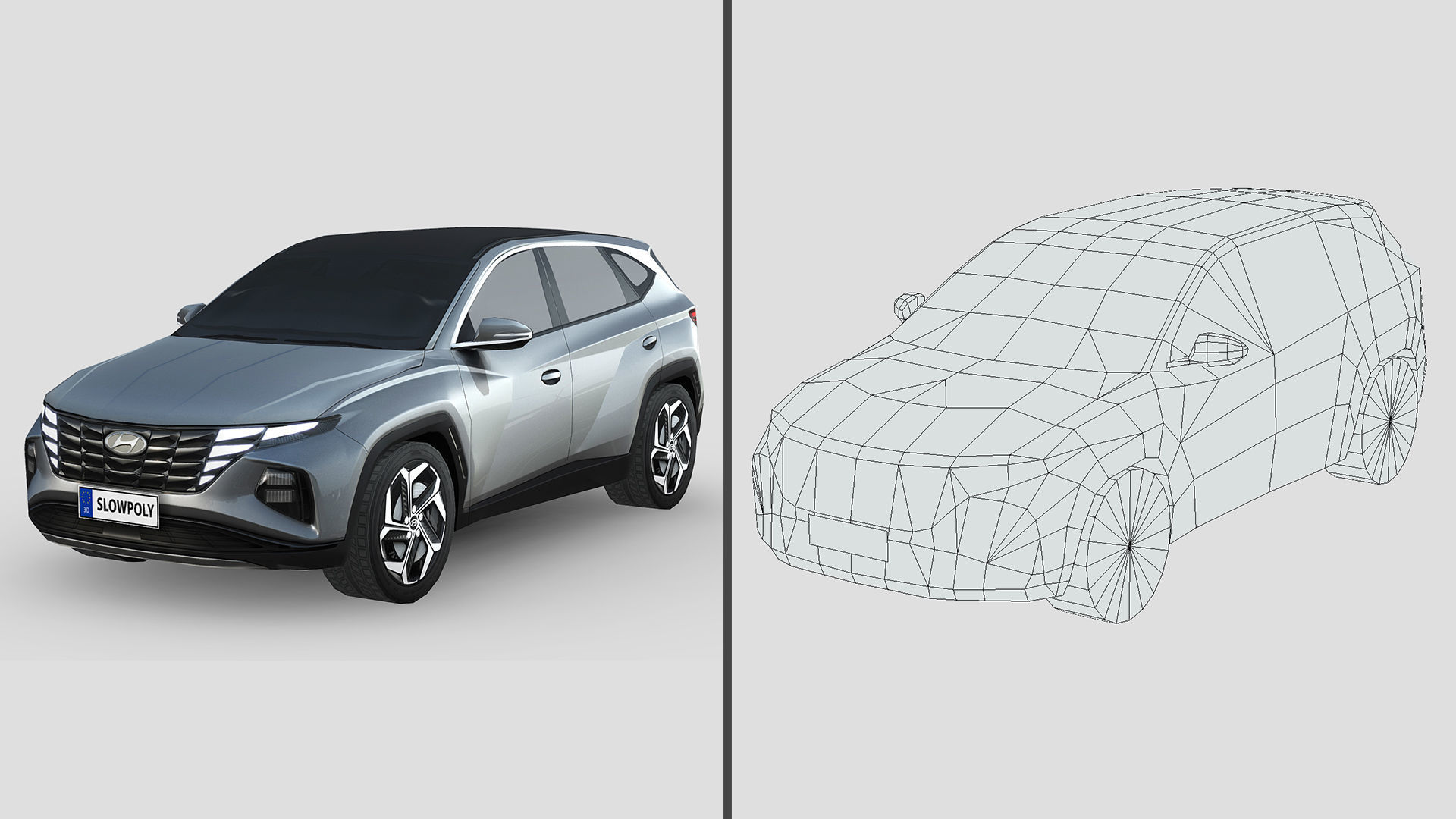 Low-Poly Car Pack 013 - Urban Explorers 3D Model Collection_3