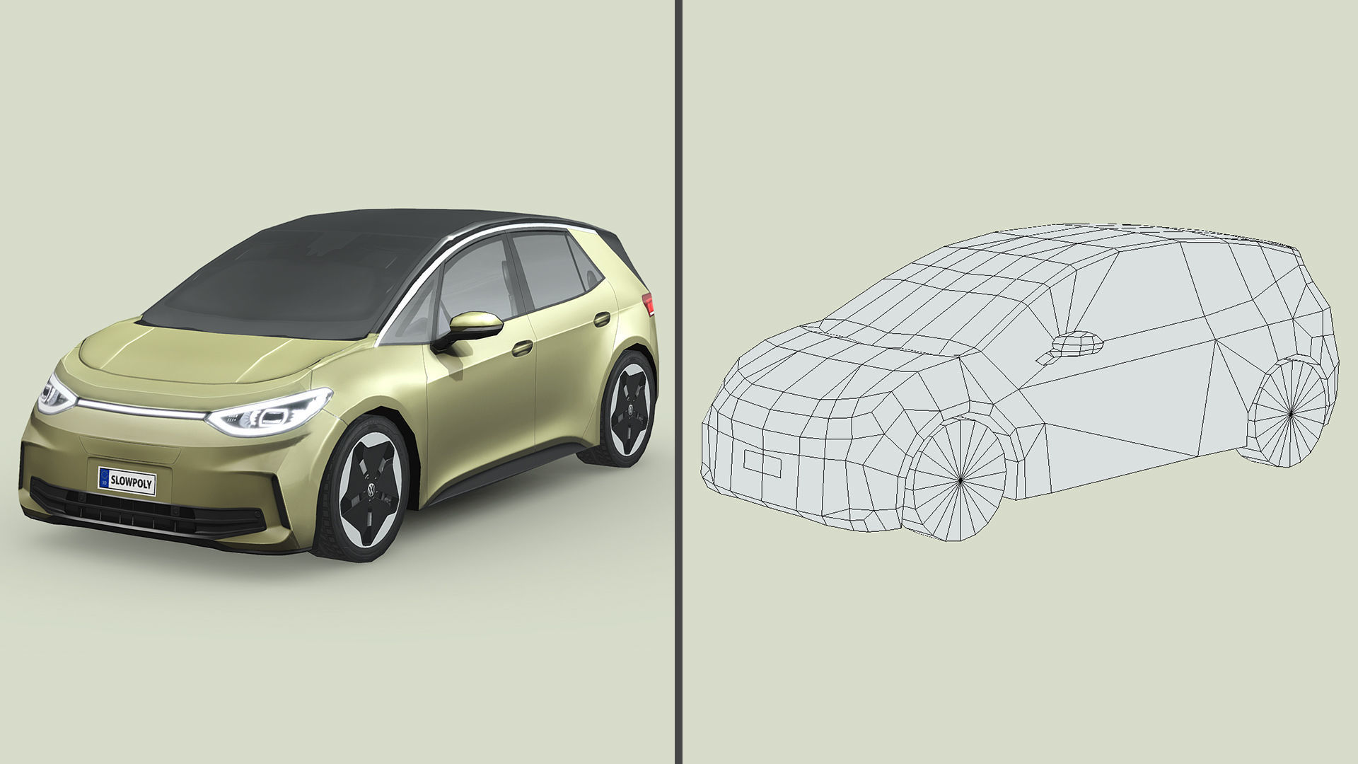 Low-Poly Car Pack 013 - Urban Explorers 3D Model Collection_7