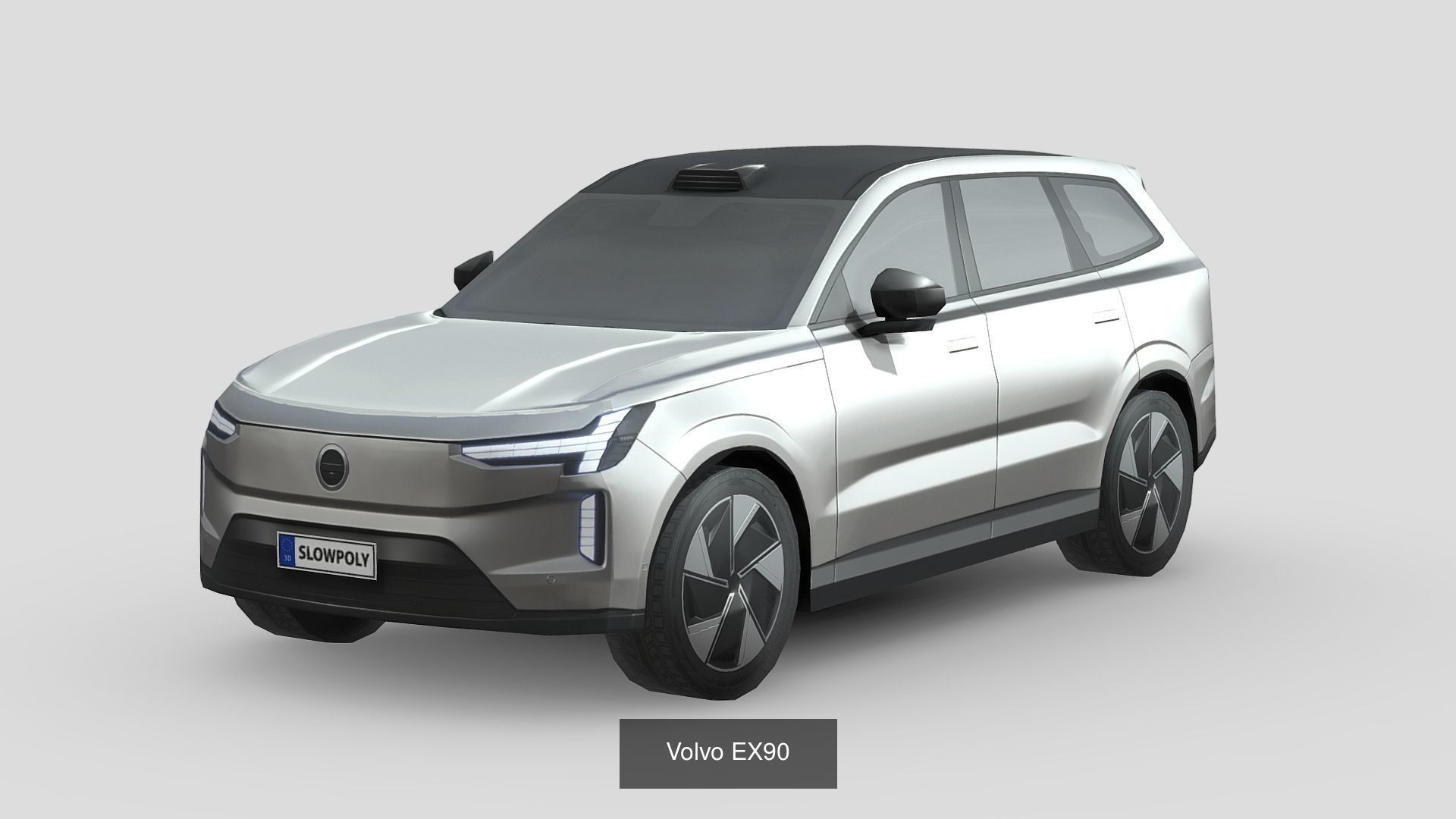 Low-Poly Car Pack 014 - Elegant Estates 3D Model Collection_12