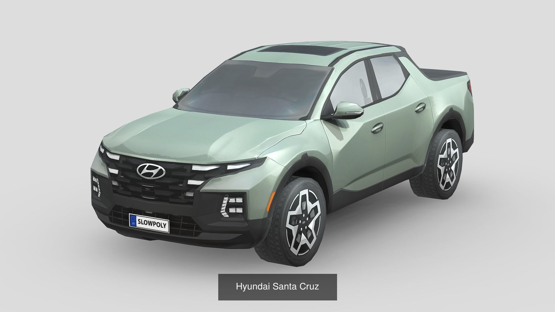 Low-Poly Car Pack 014 - Elegant Estates 3D Model Collection_13