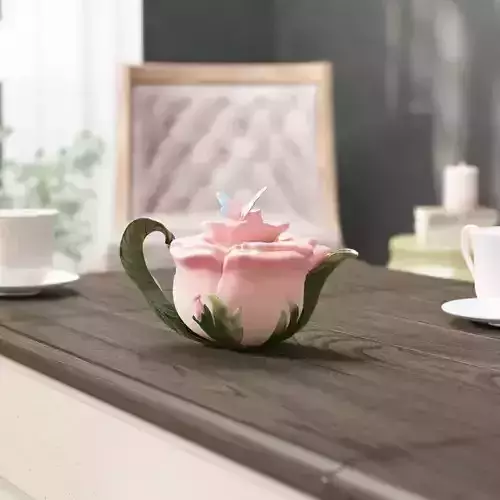 August Grove Kwon Floral Teapot