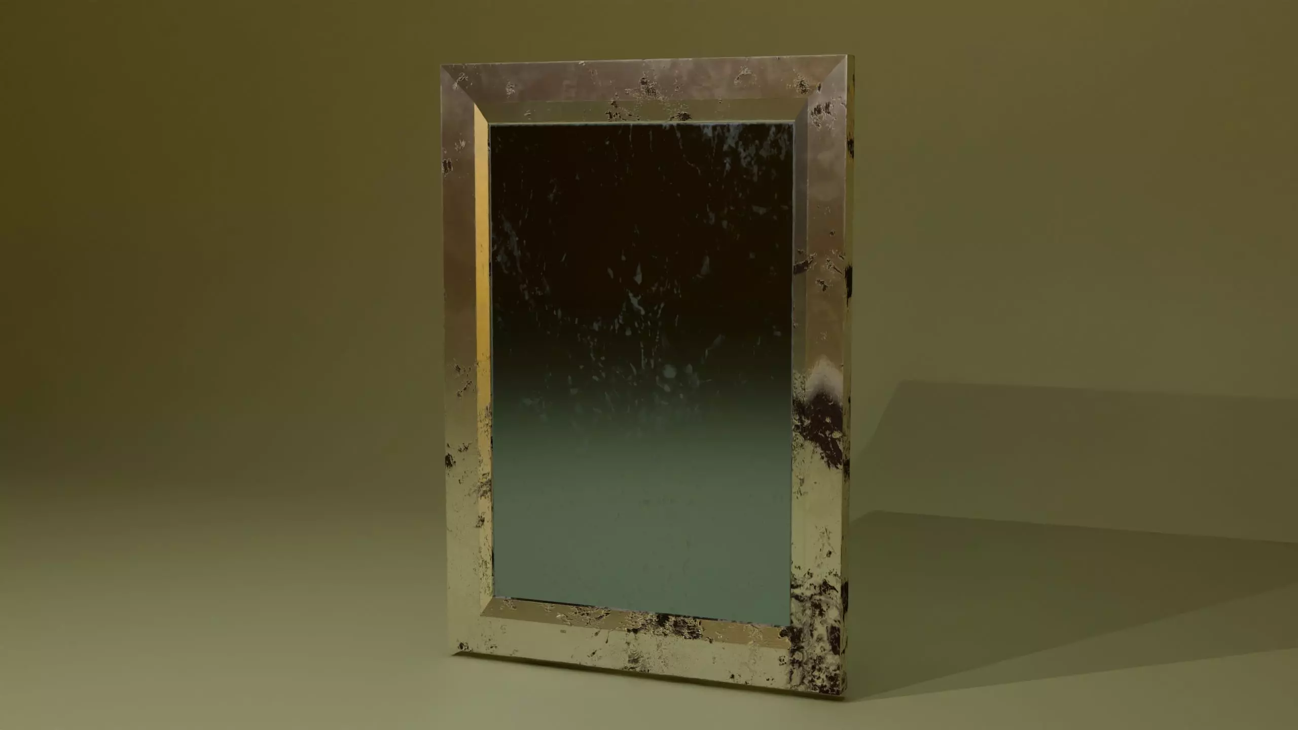 Broken Mirror Free 3D model_0
