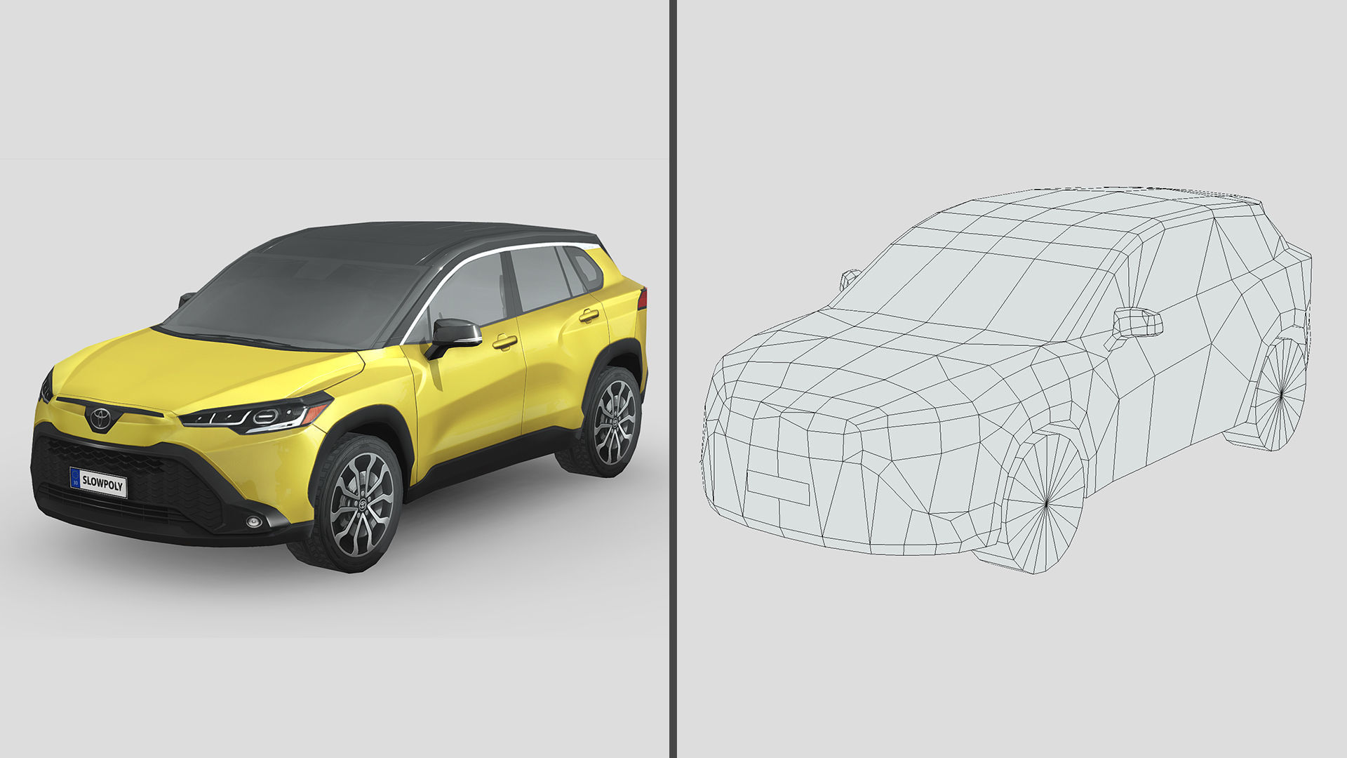 Low-Poly Car Pack 015 - Compact Commuters 3D Model Collection_7