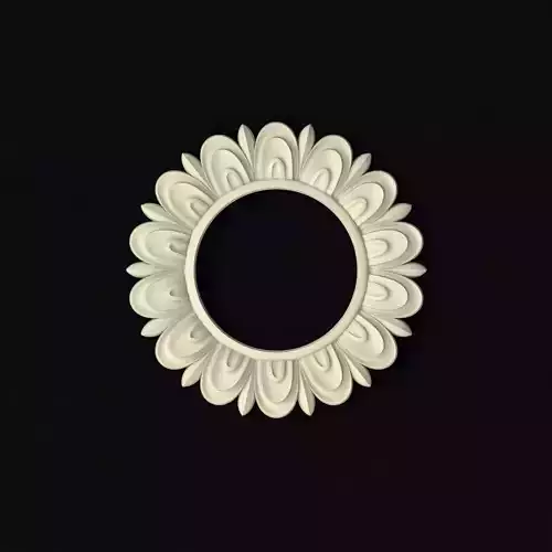 Central decor ornament for furniture