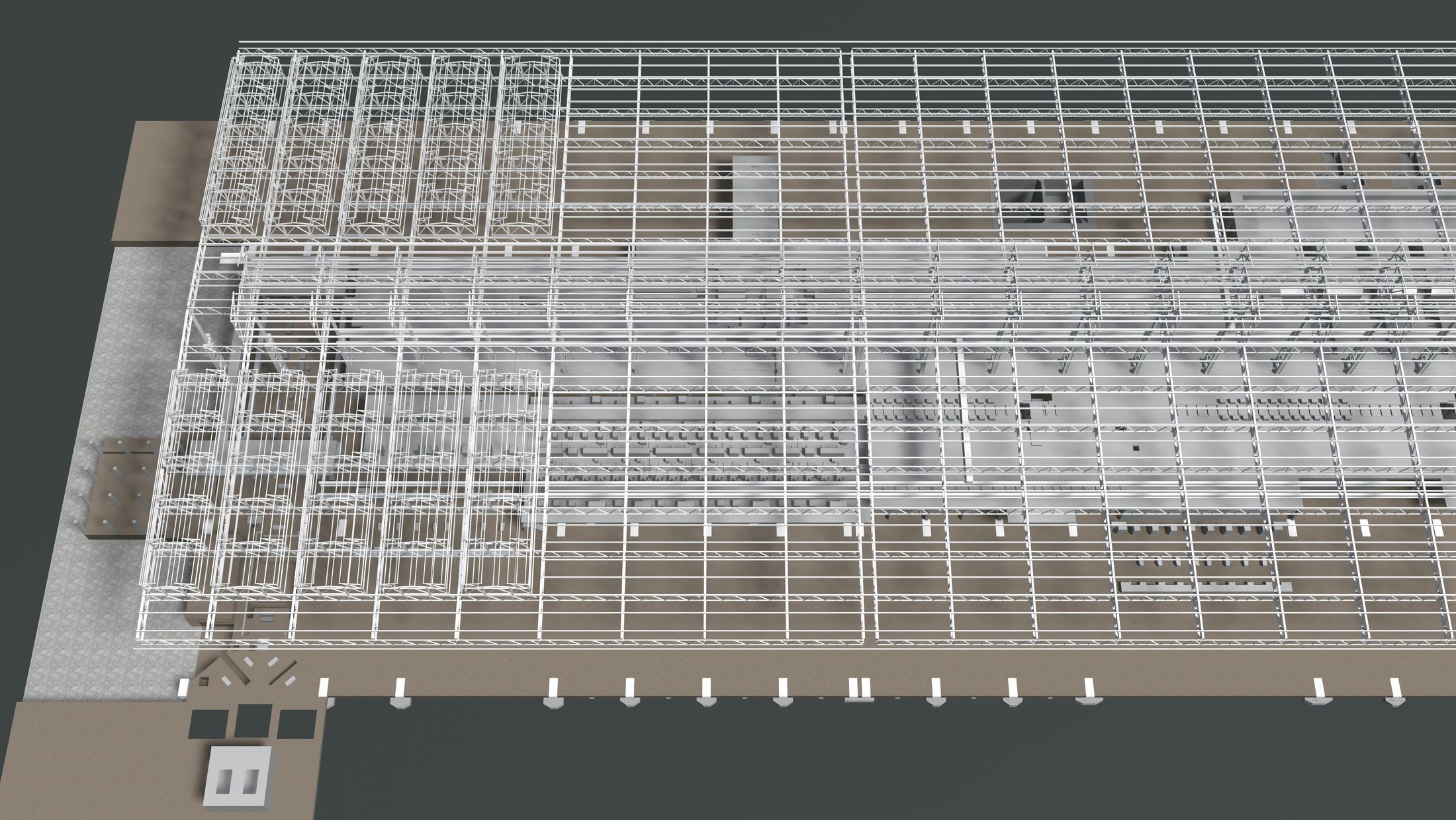 Factory building structure 23zz39 3D model_5