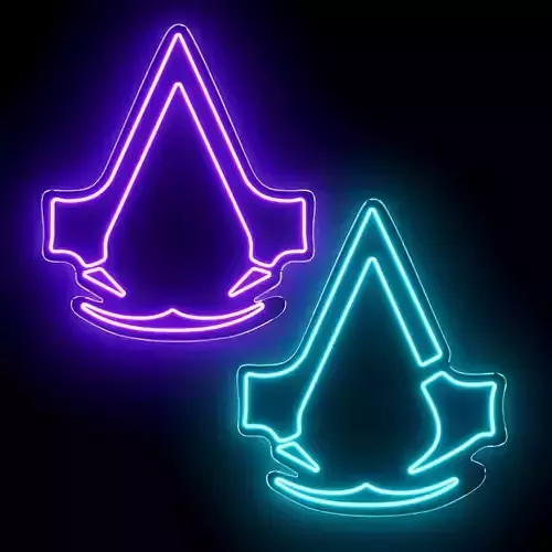 Assassins Creed Neon Sign