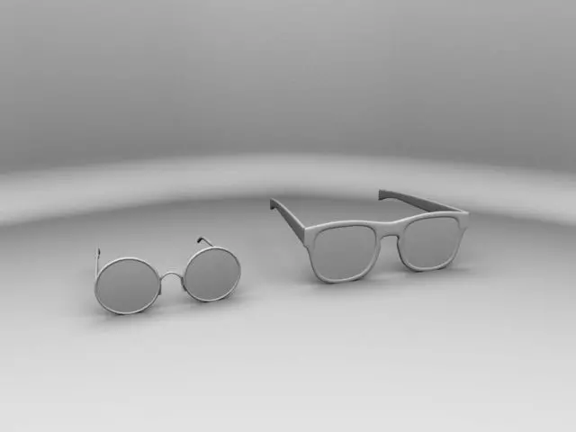 sunglass model pair of sunglasses Free 3D model