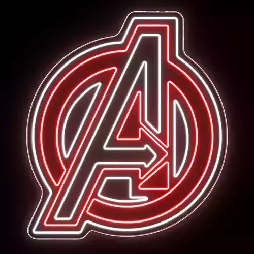 Avengers Neon Sign