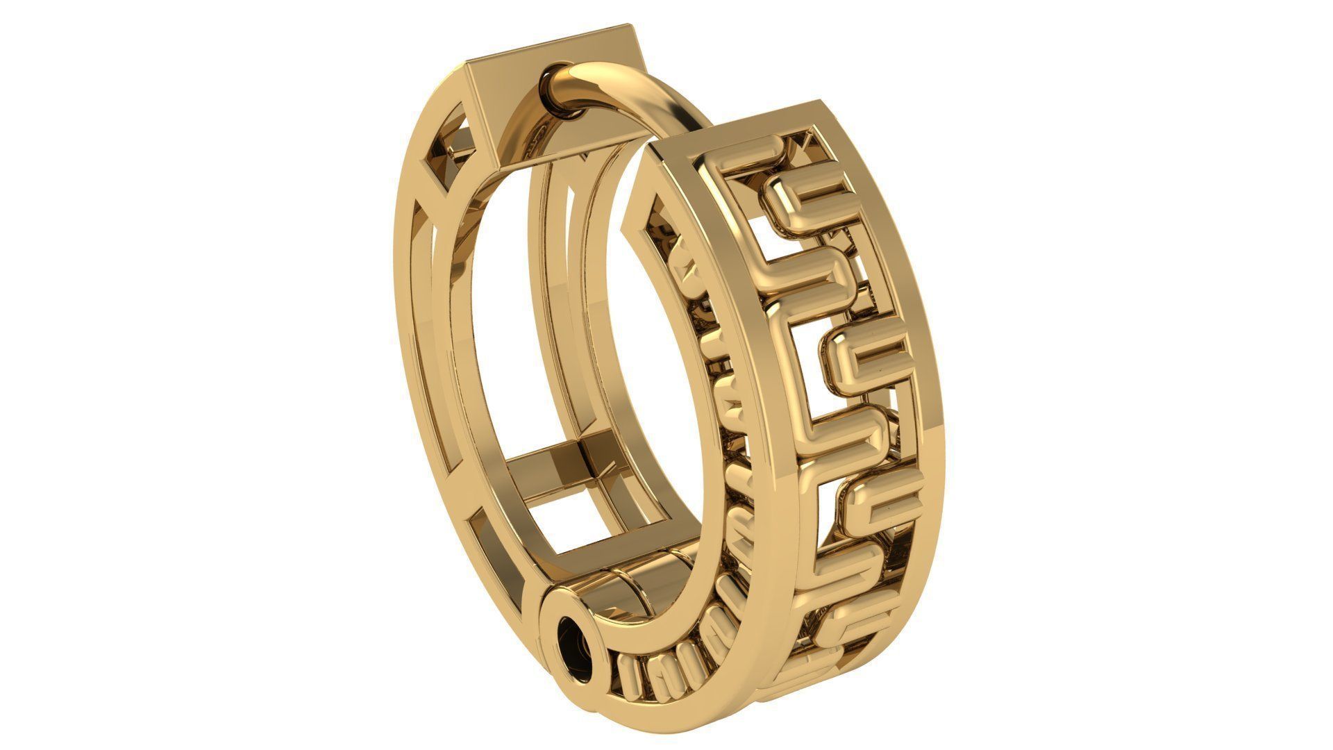 HUGGIES WITHOUT STONE IN LIGHT WEIGHT 3D print model_41