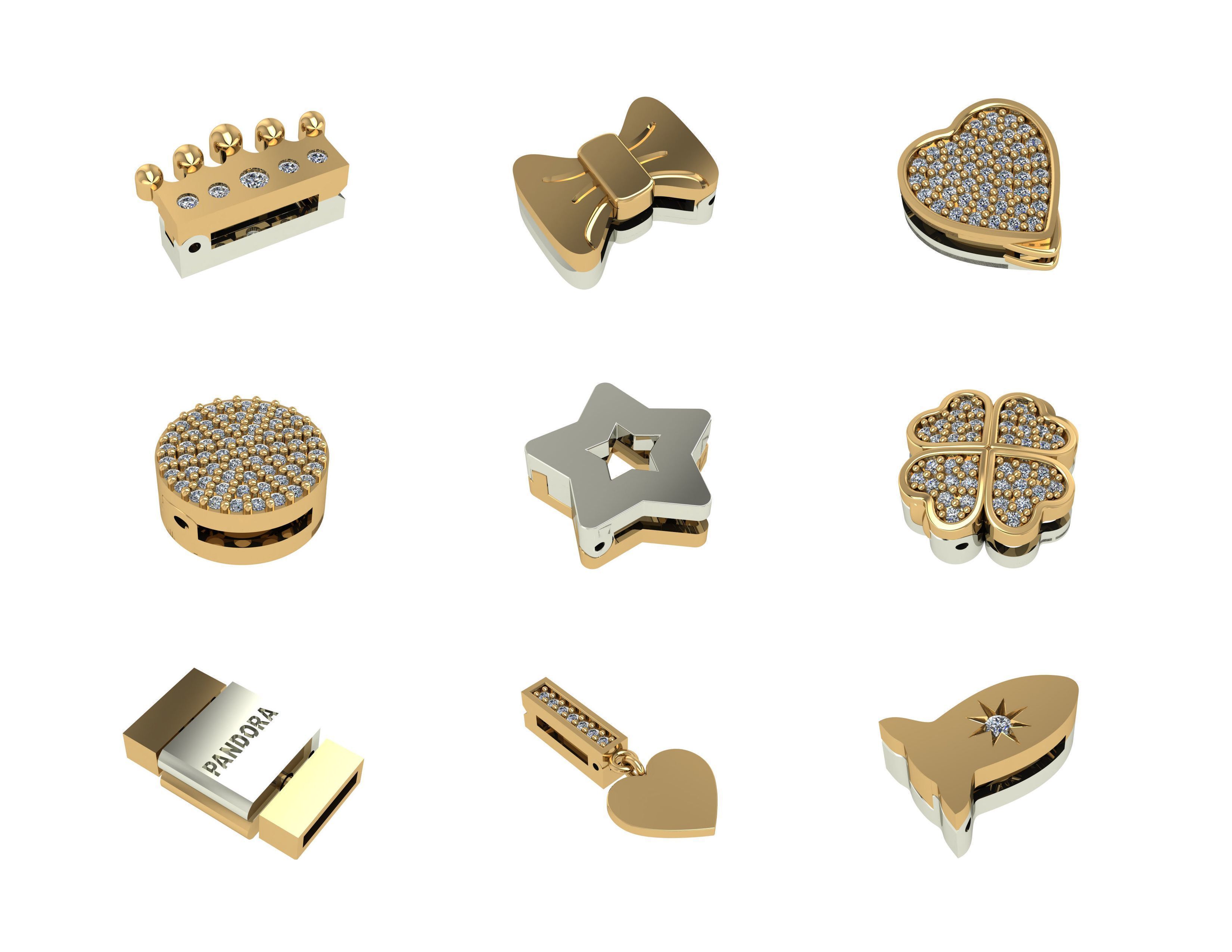 HUGGIES WITHOUT STONE IN LIGHT WEIGHT 3D print model_2