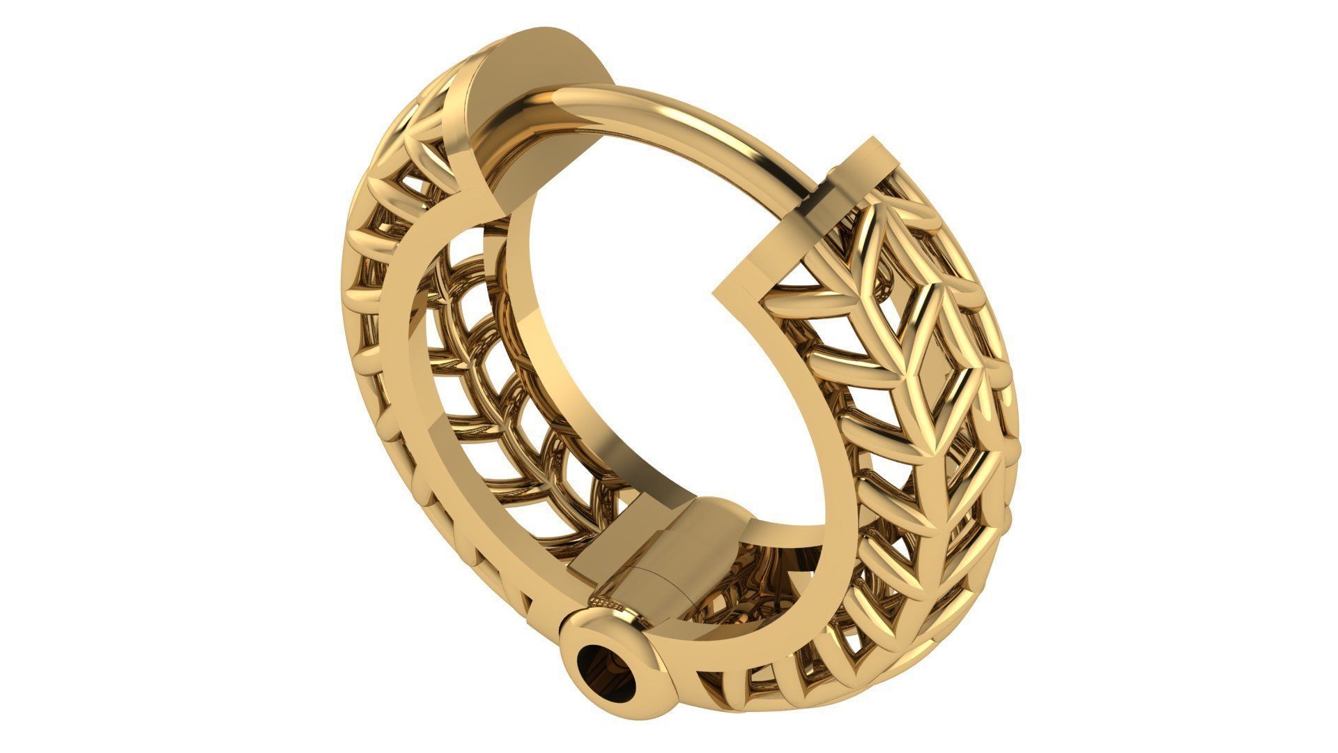 HUGGIES WITHOUT STONE IN LIGHT WEIGHT 3D print model_43