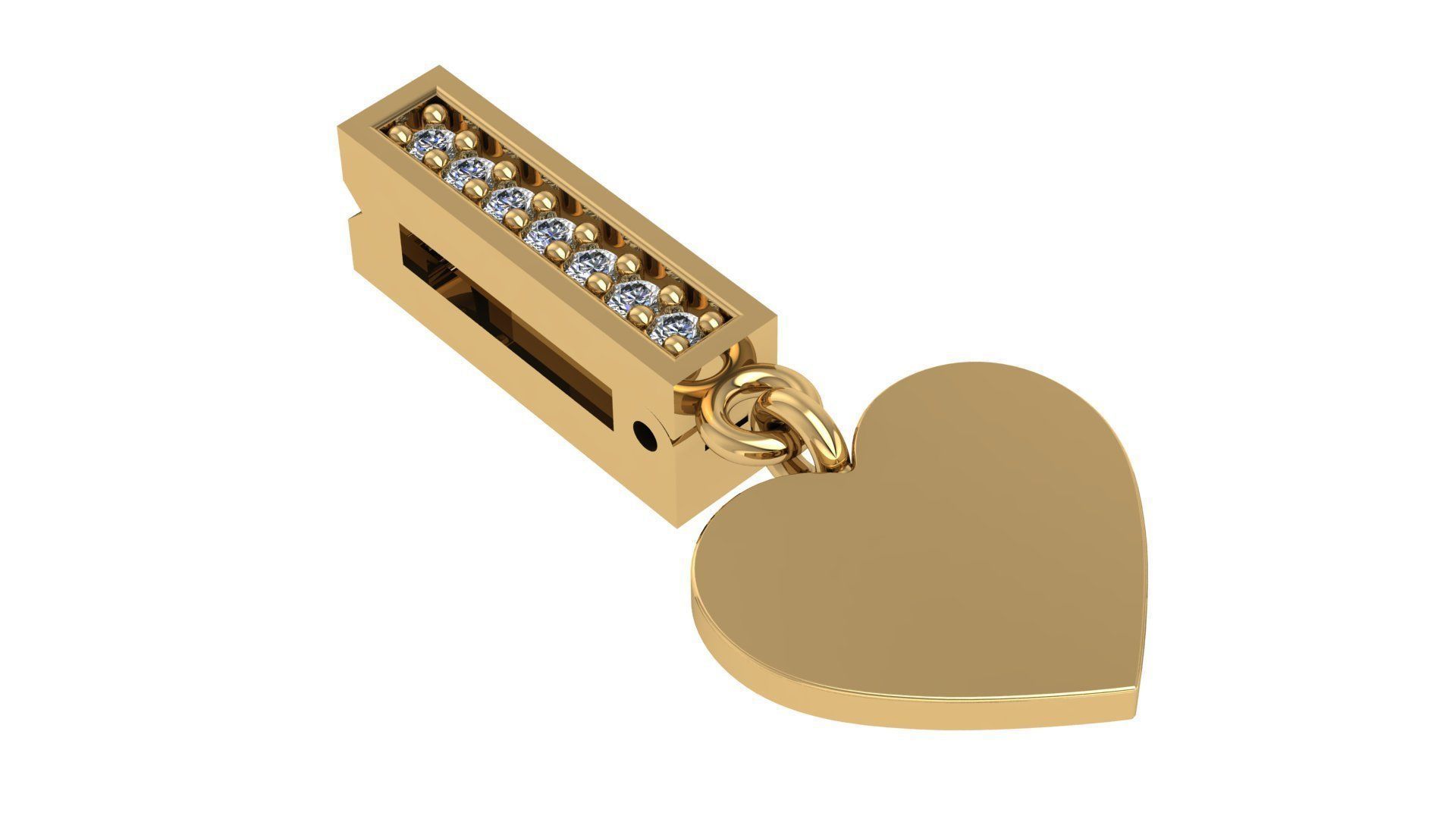 HUGGIES WITHOUT STONE IN LIGHT WEIGHT 3D print model_66