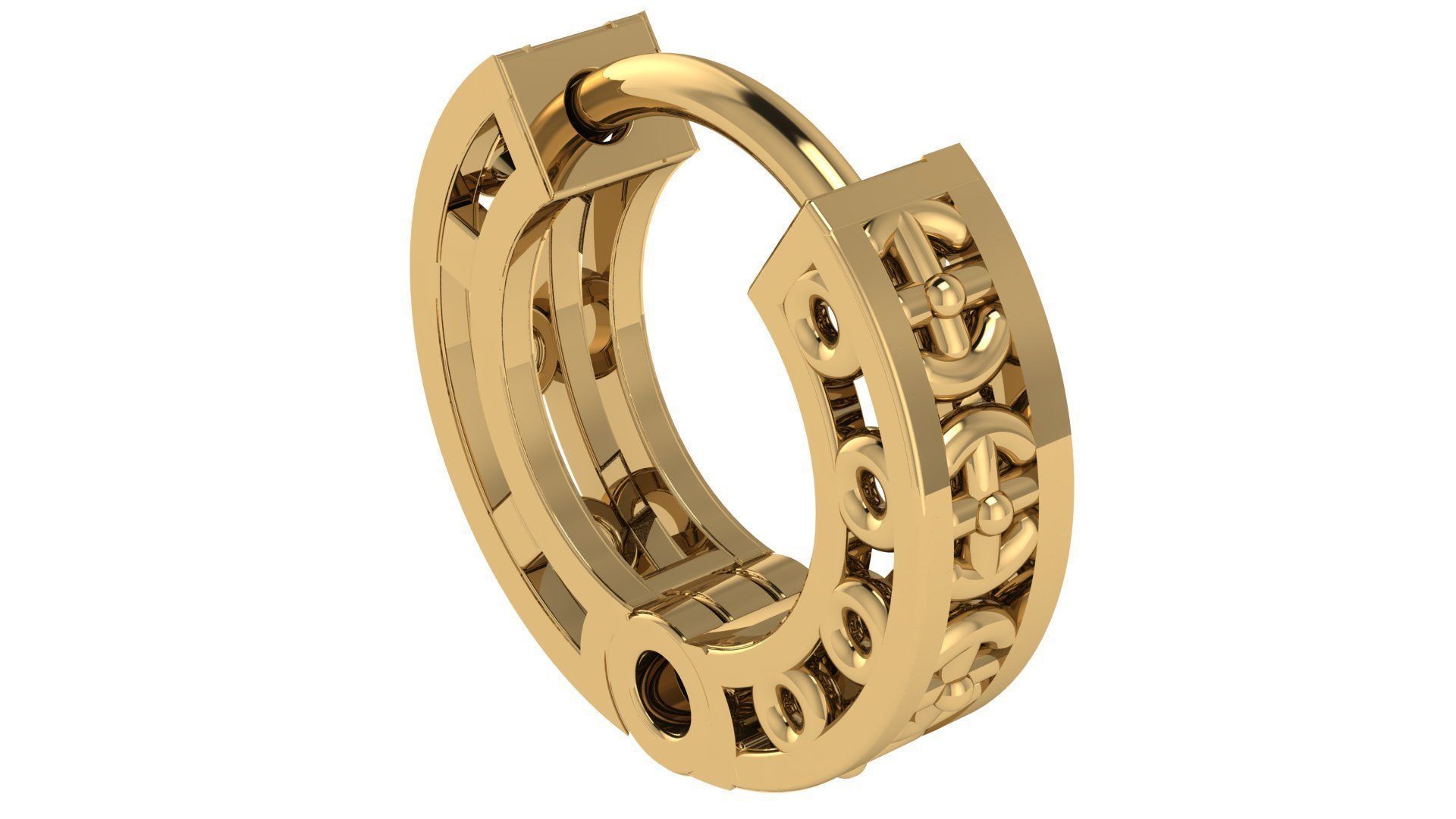 HUGGIES WITHOUT STONE IN LIGHT WEIGHT 3D print model_27