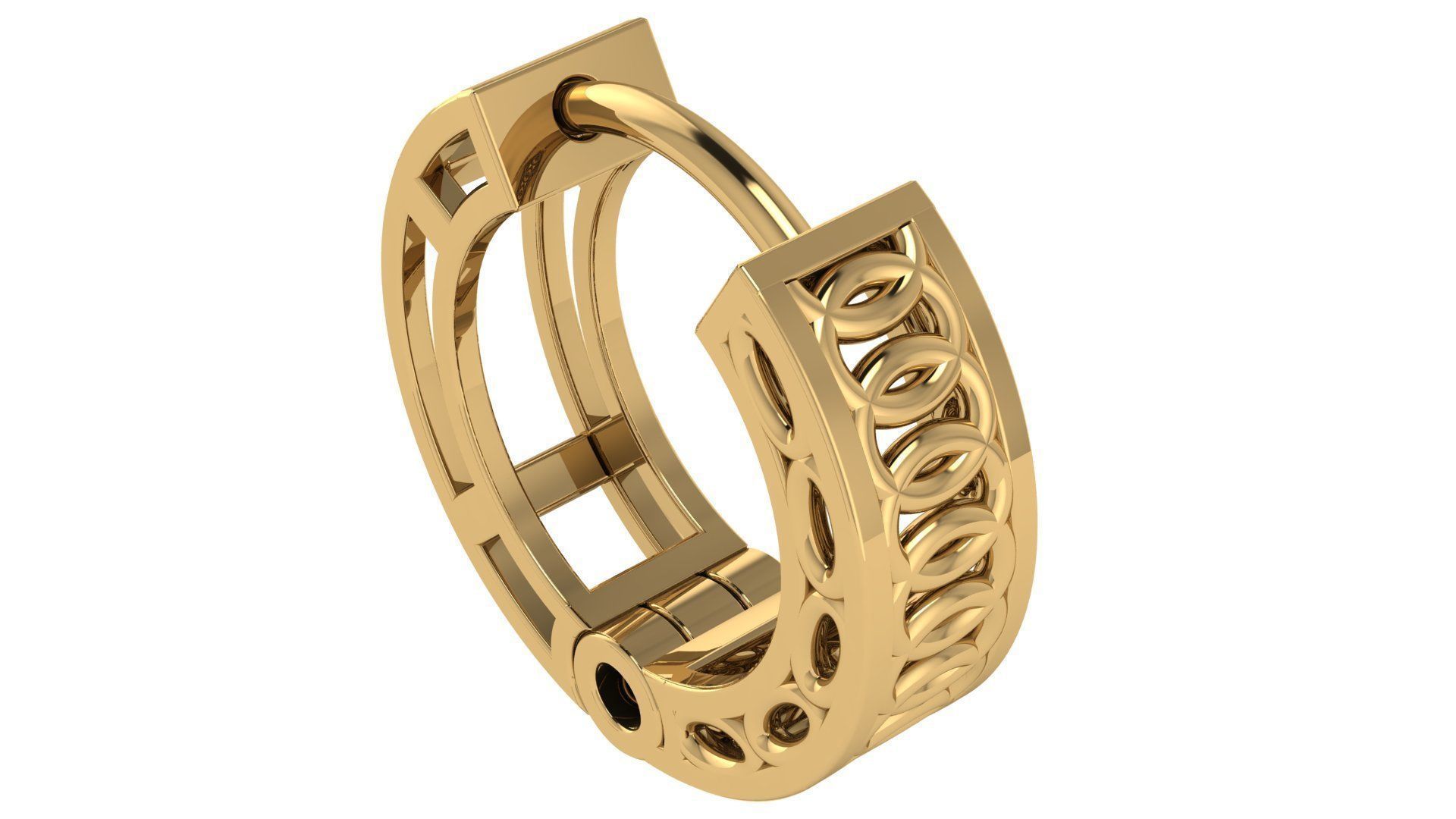 HUGGIES WITHOUT STONE IN LIGHT WEIGHT 3D print model_22