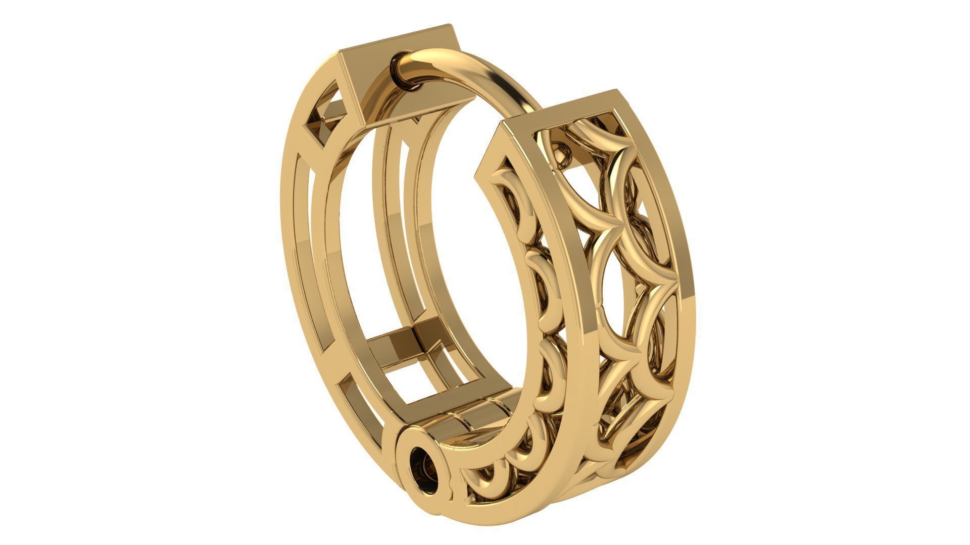 HUGGIES WITHOUT STONE IN LIGHT WEIGHT 3D print model_21