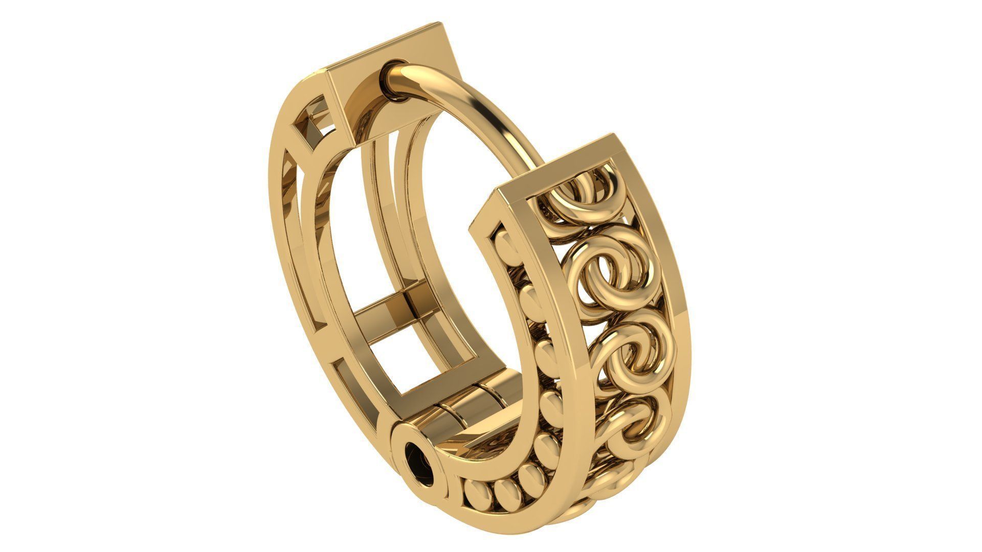 HUGGIES WITHOUT STONE IN LIGHT WEIGHT 3D print model_15