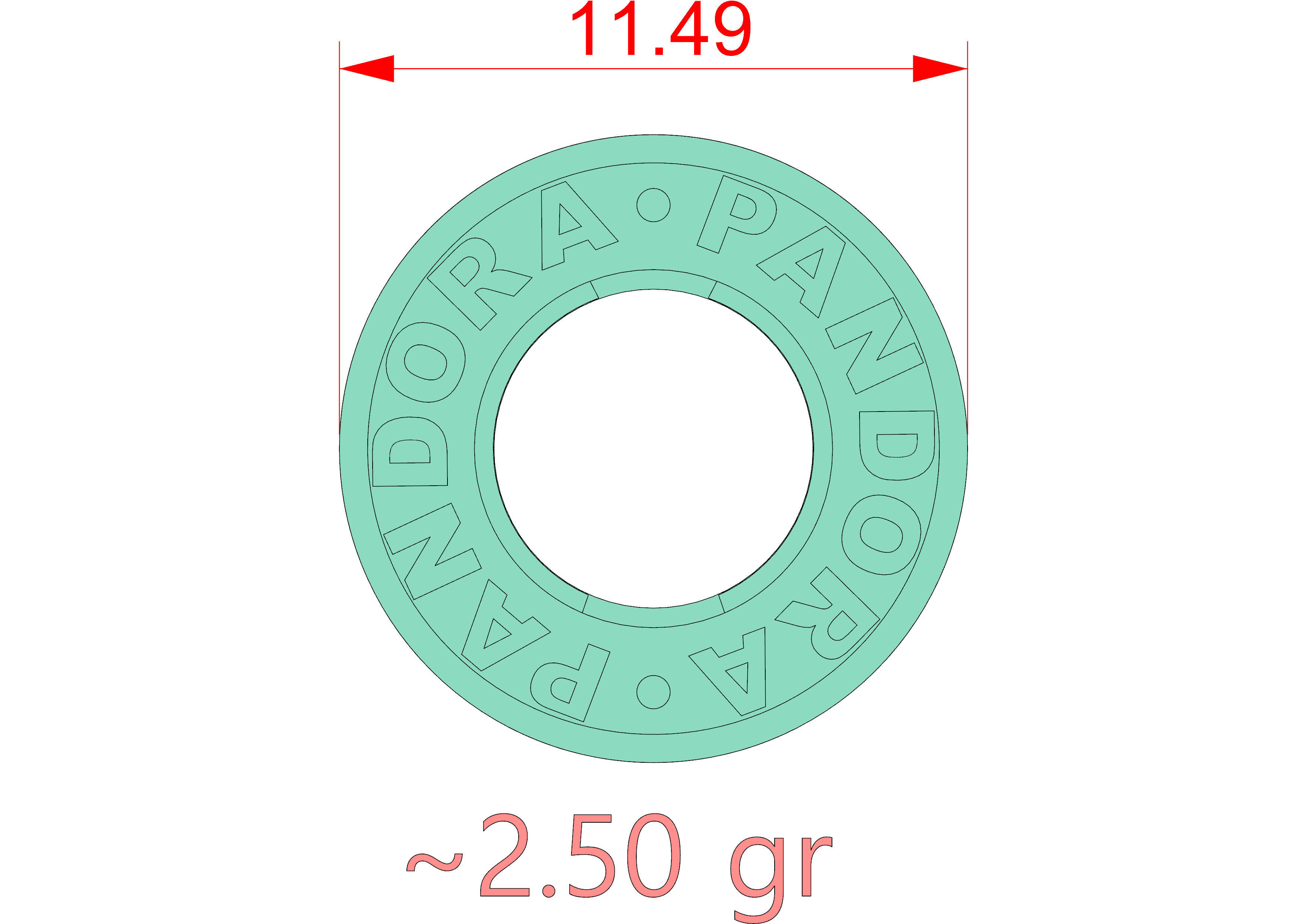 HUGGIES WITHOUT STONE IN LIGHT WEIGHT 3D print model_68