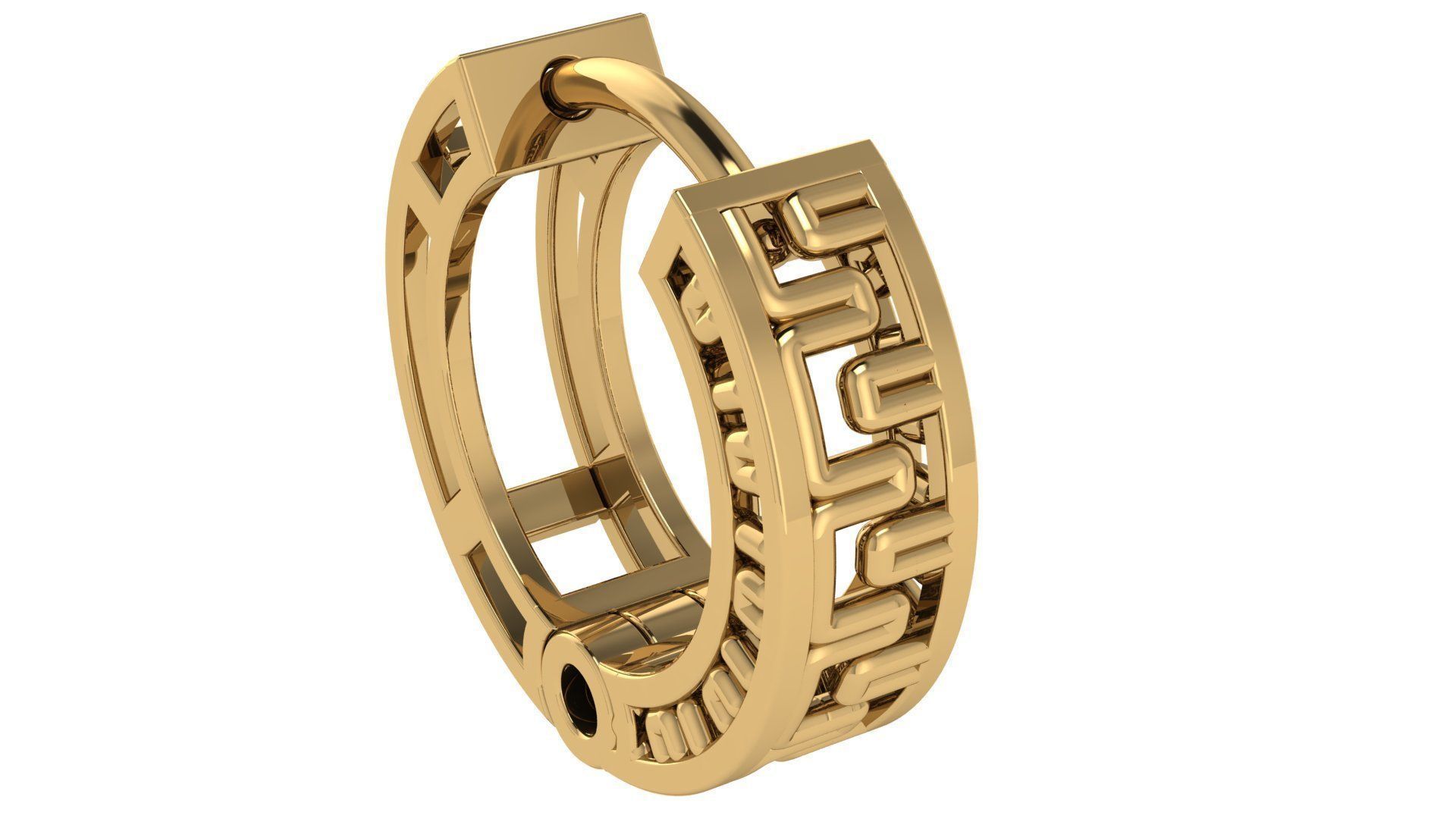 HUGGIES WITHOUT STONE IN LIGHT WEIGHT 3D print model_23