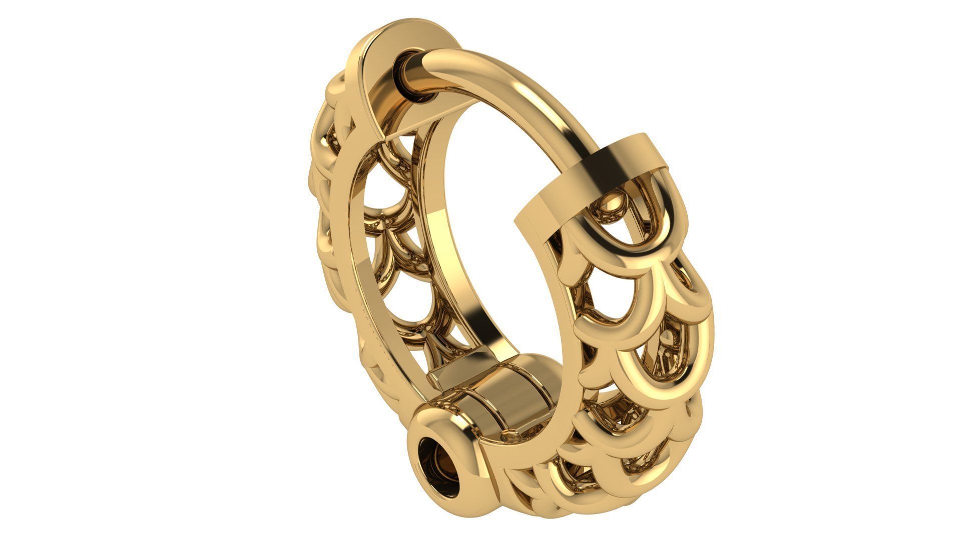 HUGGIES WITHOUT STONE IN LIGHT WEIGHT 3D print model_42