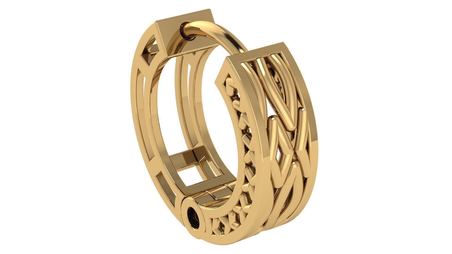 HUGGIES WITHOUT STONE IN LIGHT WEIGHT 3D print model_20